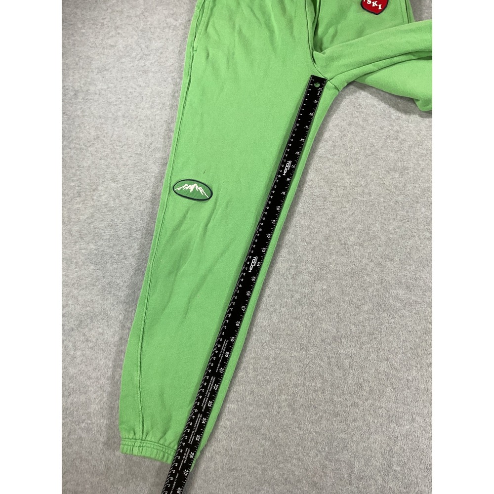Aerie Green Ski Patch Joggers Sweatpants Women XS Cotton Blend French Terry 2650 - Picture 5 of 7